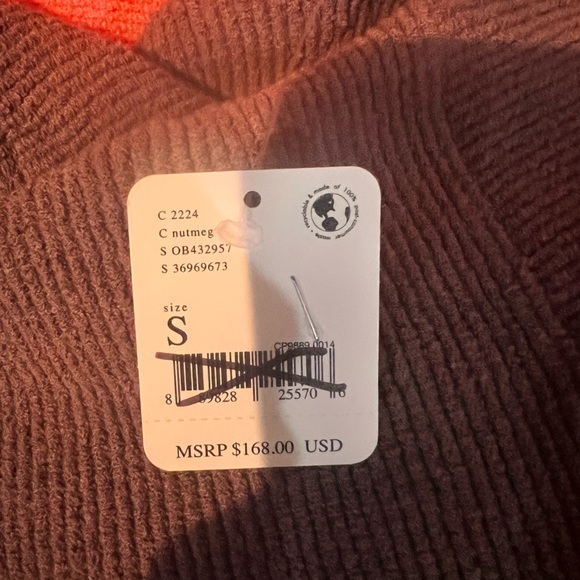 Free People Ottoman Slouchy Tunic Sweater in Nutmeg - Picture 6 of 6